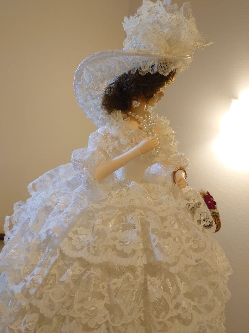 アンティークドール 花嫁衣装 ウェディングドレス 結婚式