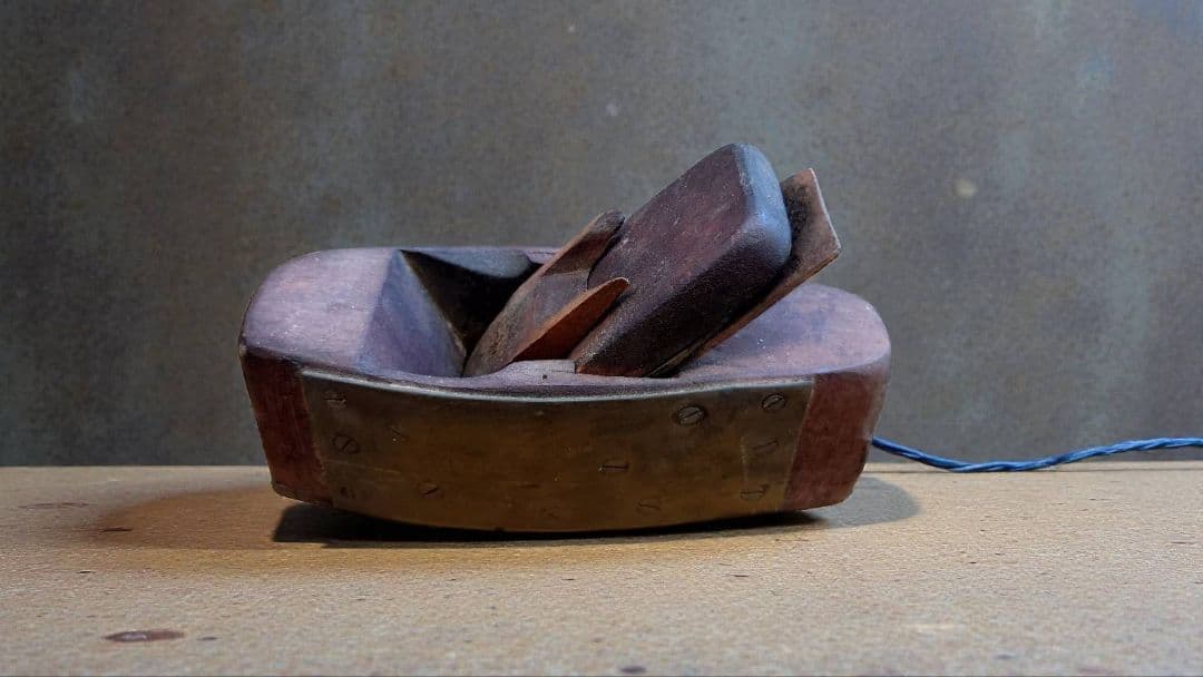 古典的木製平面刃 STERLING　カンナ　玄翁雑貨　アンティーク