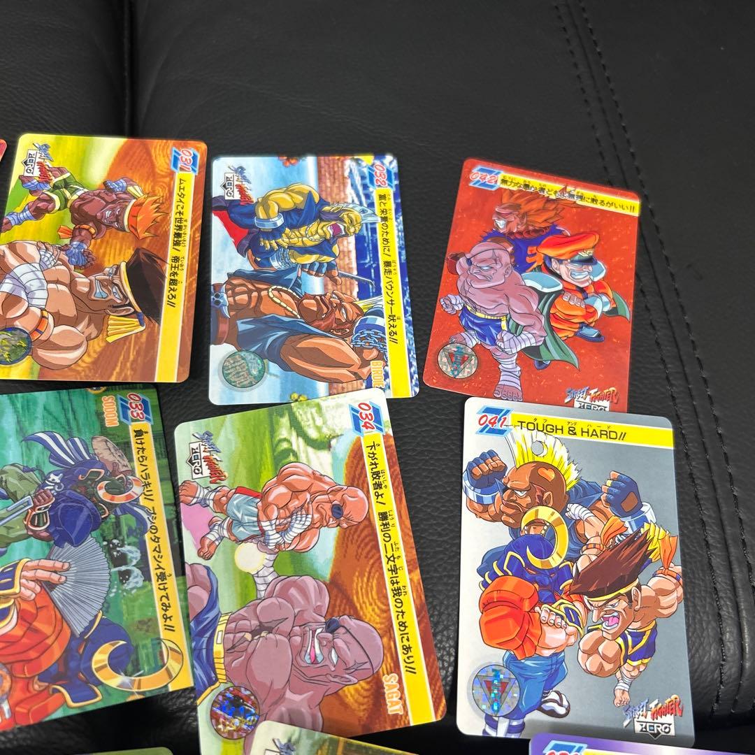 ストリートファイターZERO 全42種　バンダイ　カード