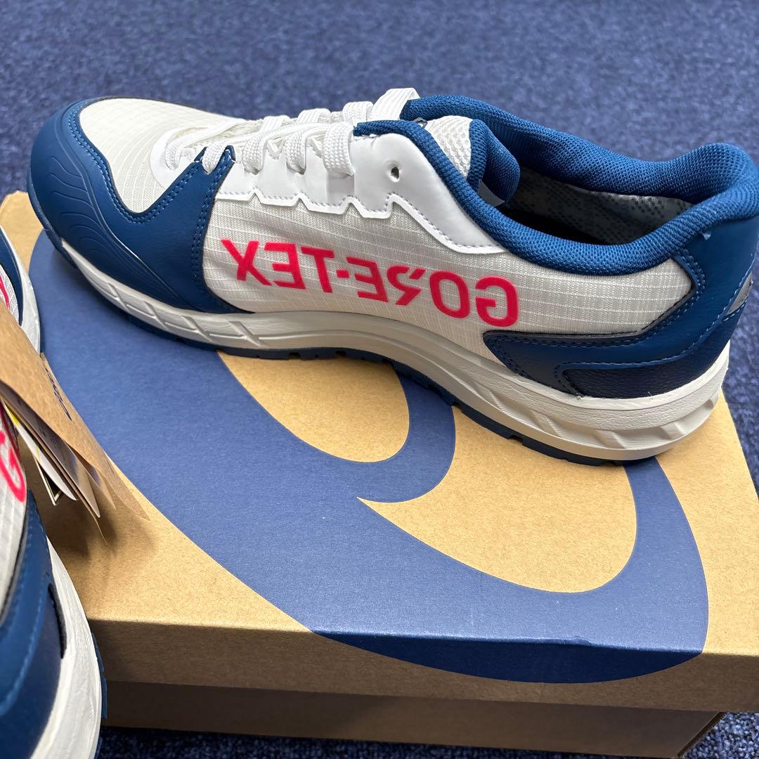 asics GORE-TEX 安全靴 ホワイト/ネイビー