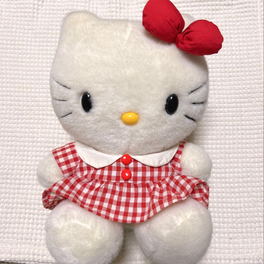 【超希少】ハローキティ 平成レトロ ぬいぐるみ