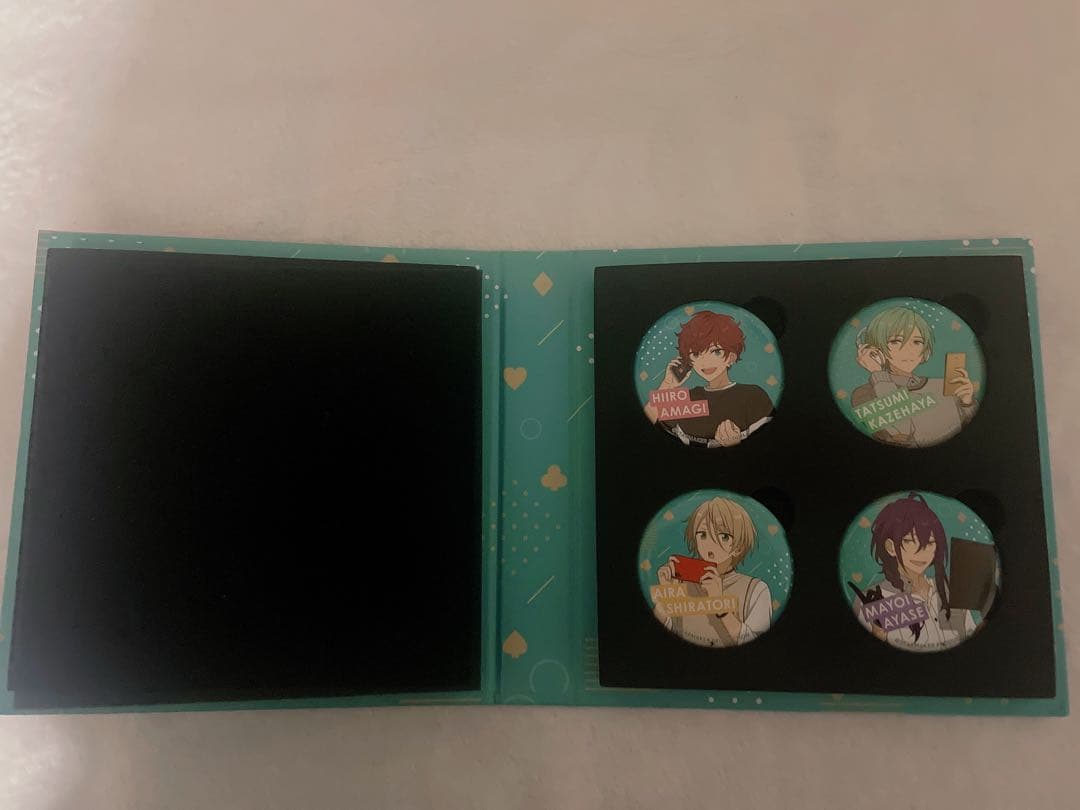 あんスタ docomoコラボ ALKALOID 缶バッジ