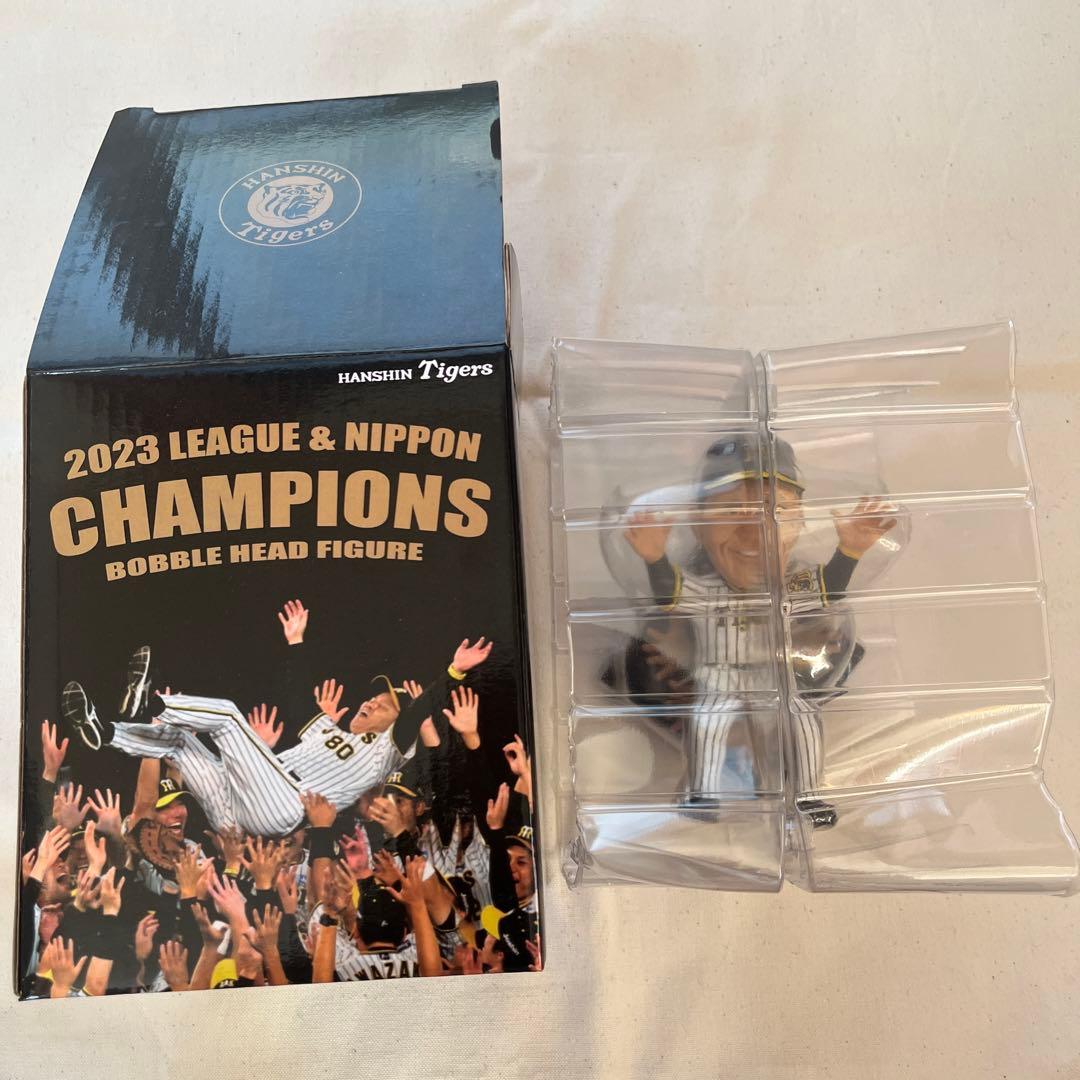 Hanshin Tigers 2023 チャンピオン ボブルヘッドフィギュア