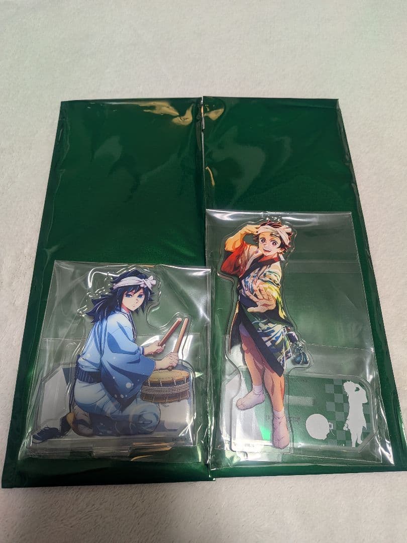 鬼滅の刃　阿波おどり　アクリルスタンド　義勇　炭治郎