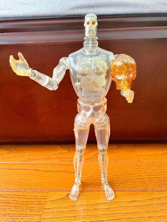 【当時物】極美品　変身サイボーグ1号 フィギュア タカラ　ゴールド