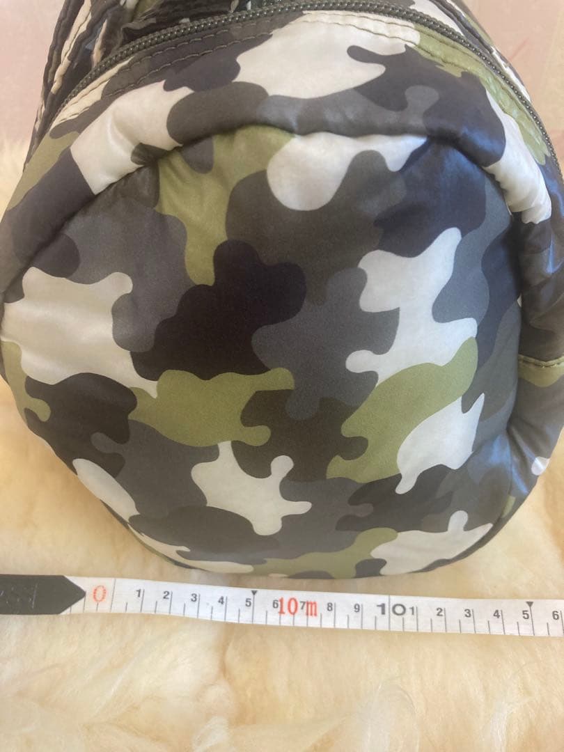 【希少】正規品　パーリーゲイツ カートバッグ 迷彩 ラウンドバック　円柱型