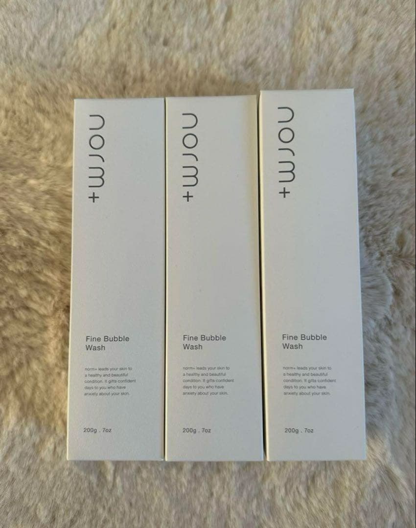 ノームプラス norm＋ バブルフォッシュ 3本セット
