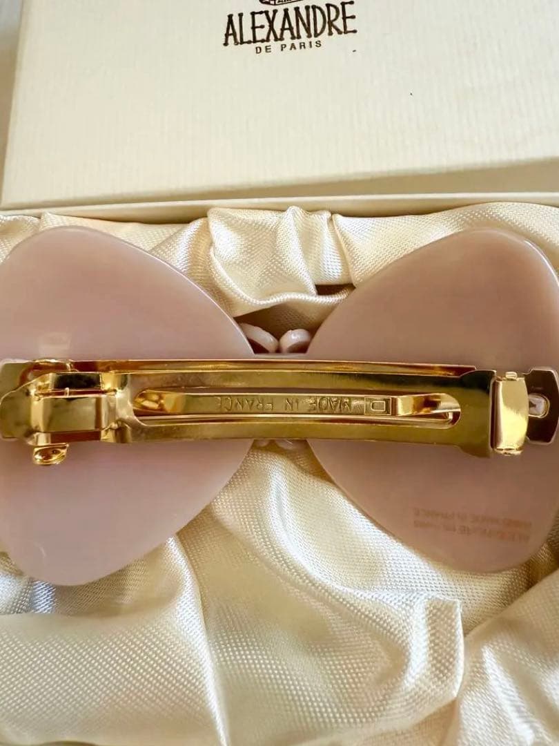 ALEXANDRE DE PARIS リボン型ヘアアクセサリー