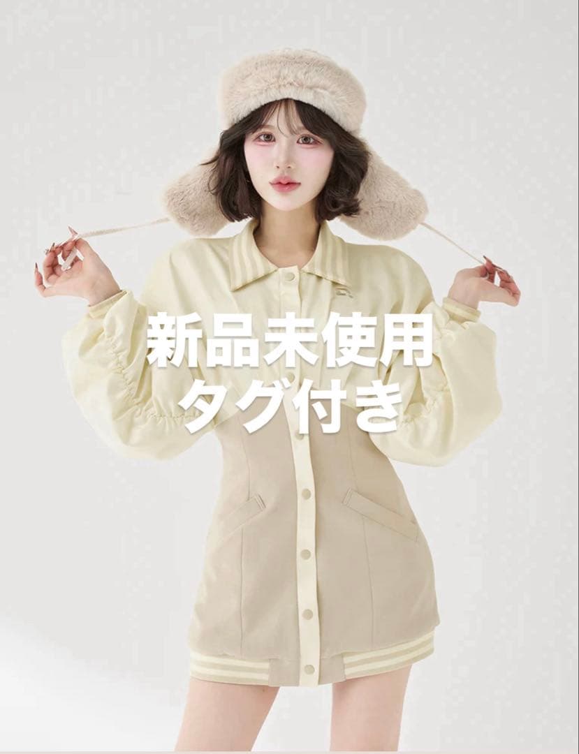 【最終値下げ❣️】新品タグ付きDarich ドルマンスリムスカジャンミニワンピース