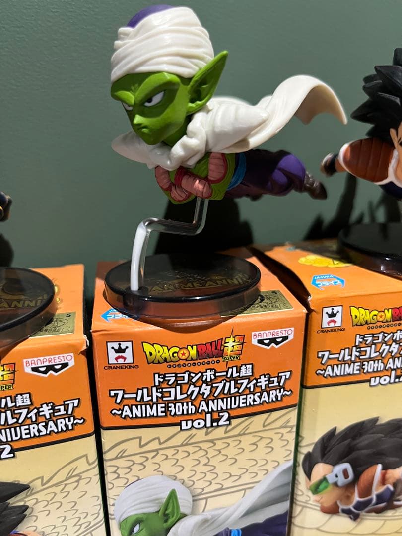 【ベジータ無念…】ワーコレ30周年 vol.2（箱傷みアリ、ベジータは支柱折れ）