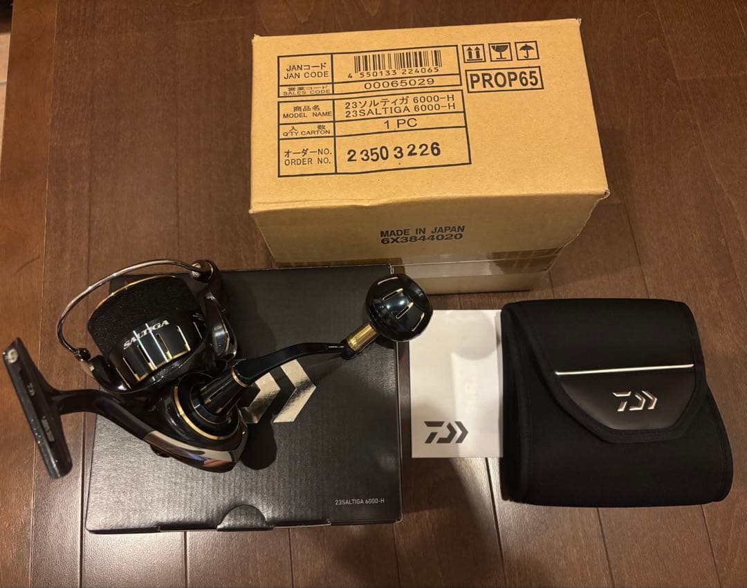Daiwa 23 SALTIGA 6000H スピニングリール　23ソルティガ