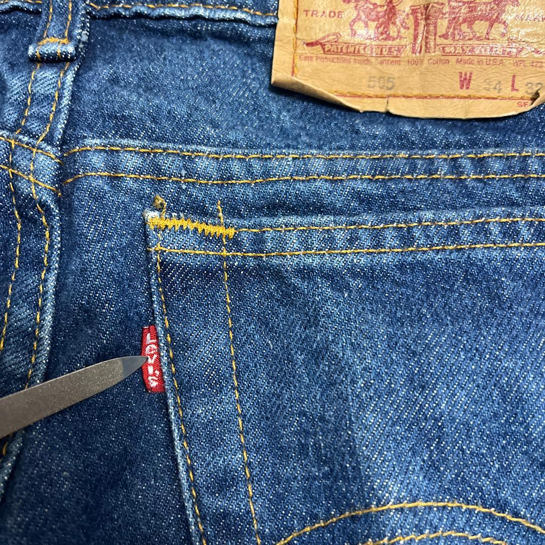 90s Levi's リーバイス505 W34 USA製 ストレート