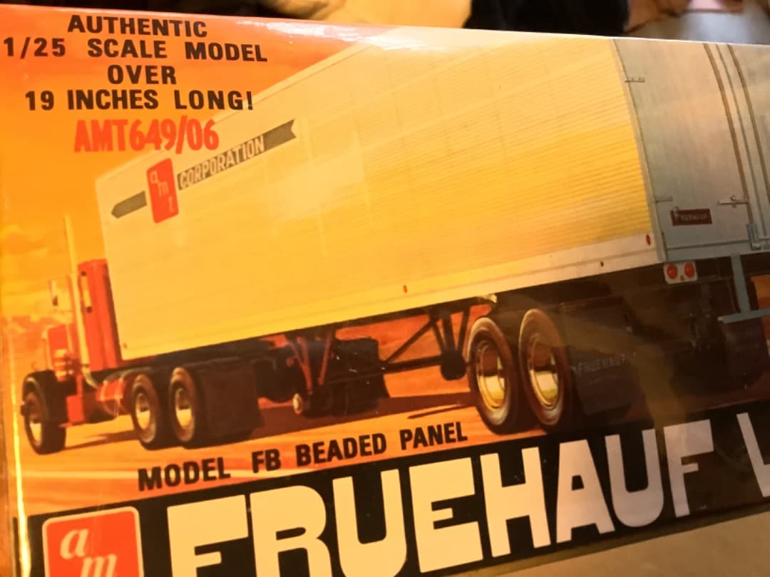 AMT　フルハーフ　1/25　牽引車輛トラクターは付きません