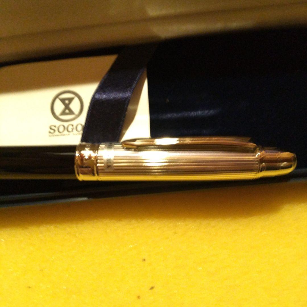 赤字覚悟 BURBERRY ボールペン本体 ブラック/ゴールド