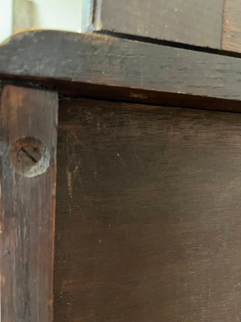 イギリス　アンティークキャビネット