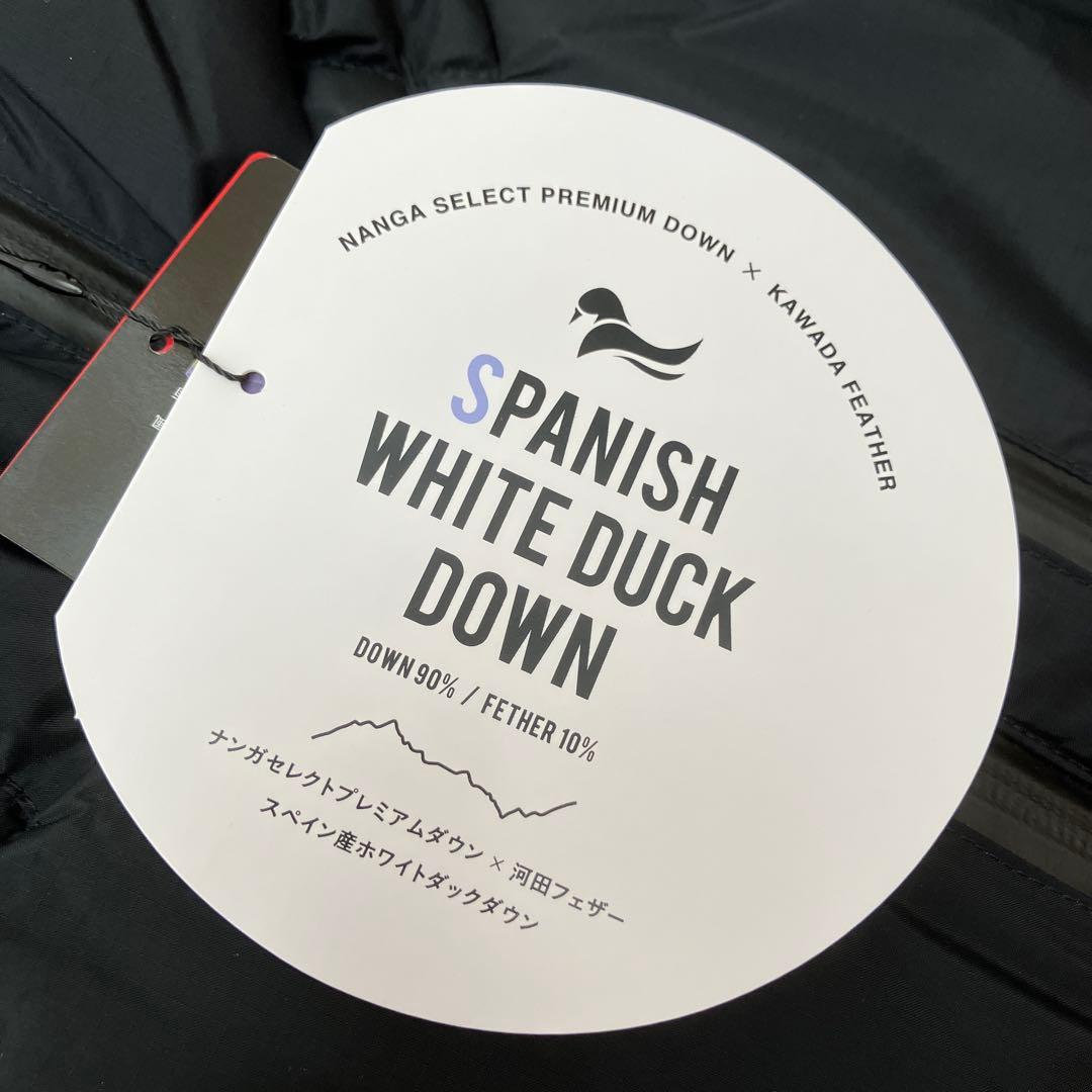 新品・未使用品 タグ付き NANGA オーロラテックス ダウンジャケット 黒・M