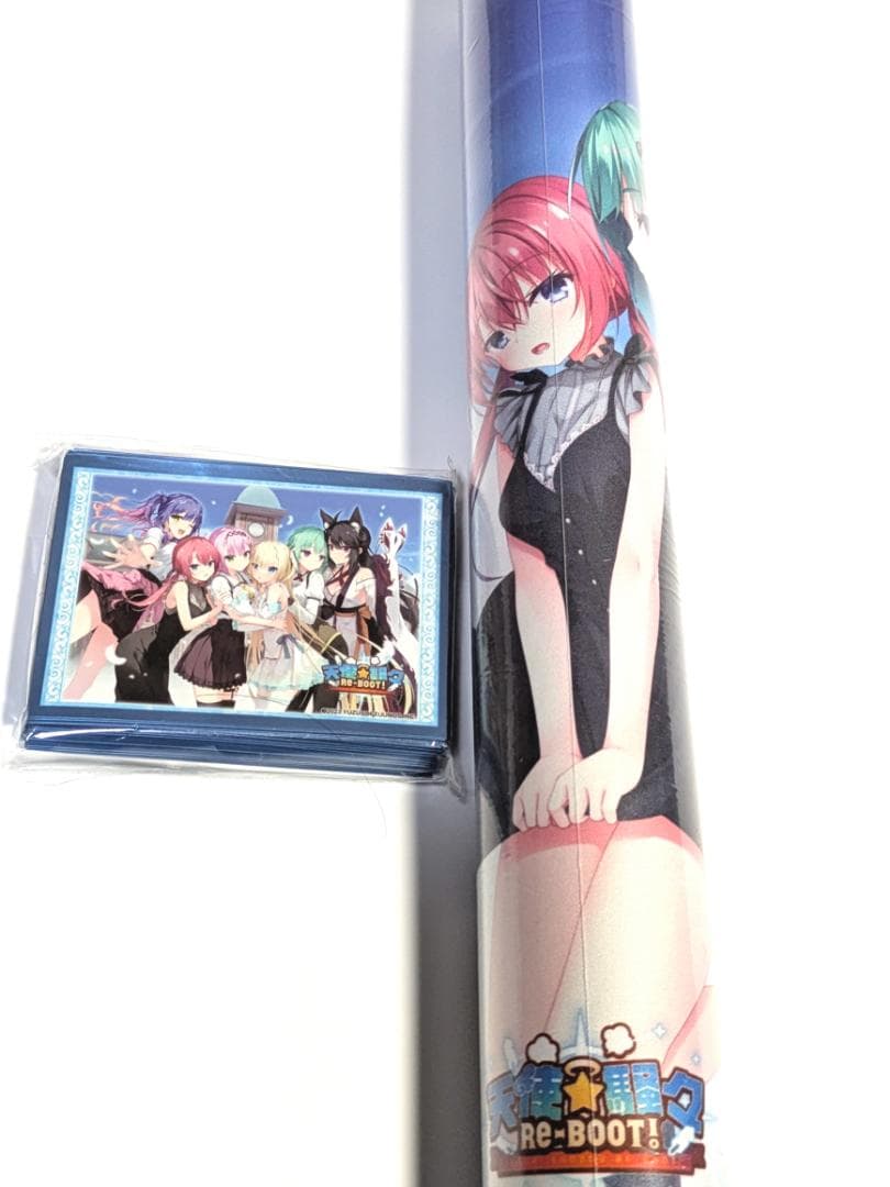ゆずソフト 天使☆騒々 RE-BOOT! スリーブプレイマット等サプライセット