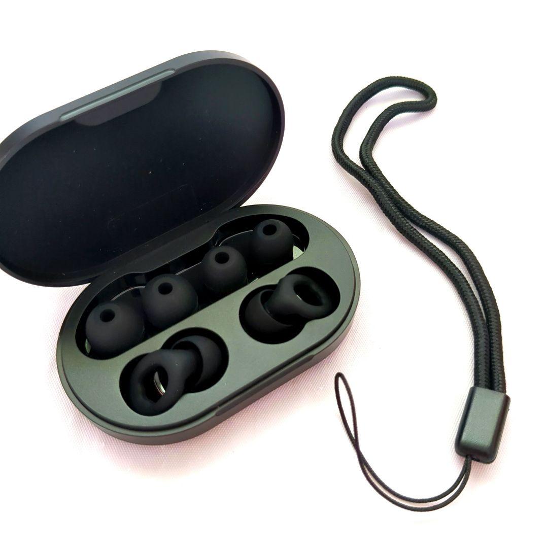 Link Dream 耳栓 睡眠用 完全遮音 遮音値28dB シリコン ブラック