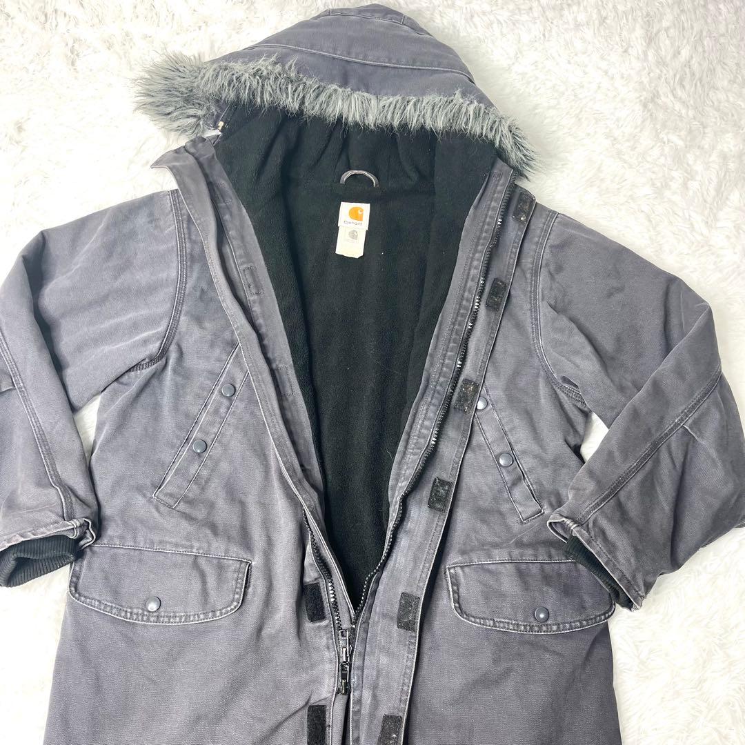 【美品】 カーハート シベリアンパーカー Lサイズ ヴィンテージ 90s 80s