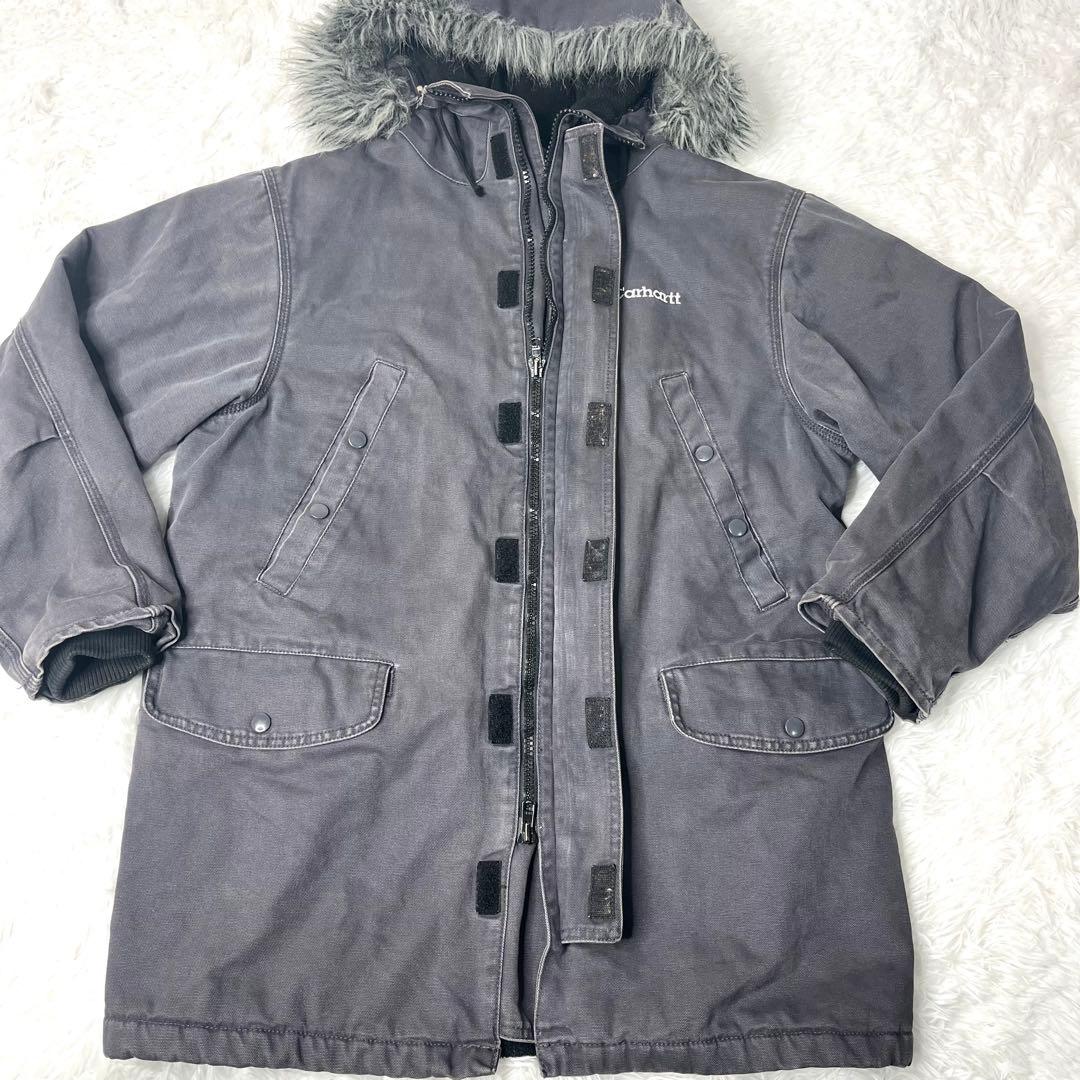 【美品】 カーハート シベリアンパーカー Lサイズ ヴィンテージ 90s 80s