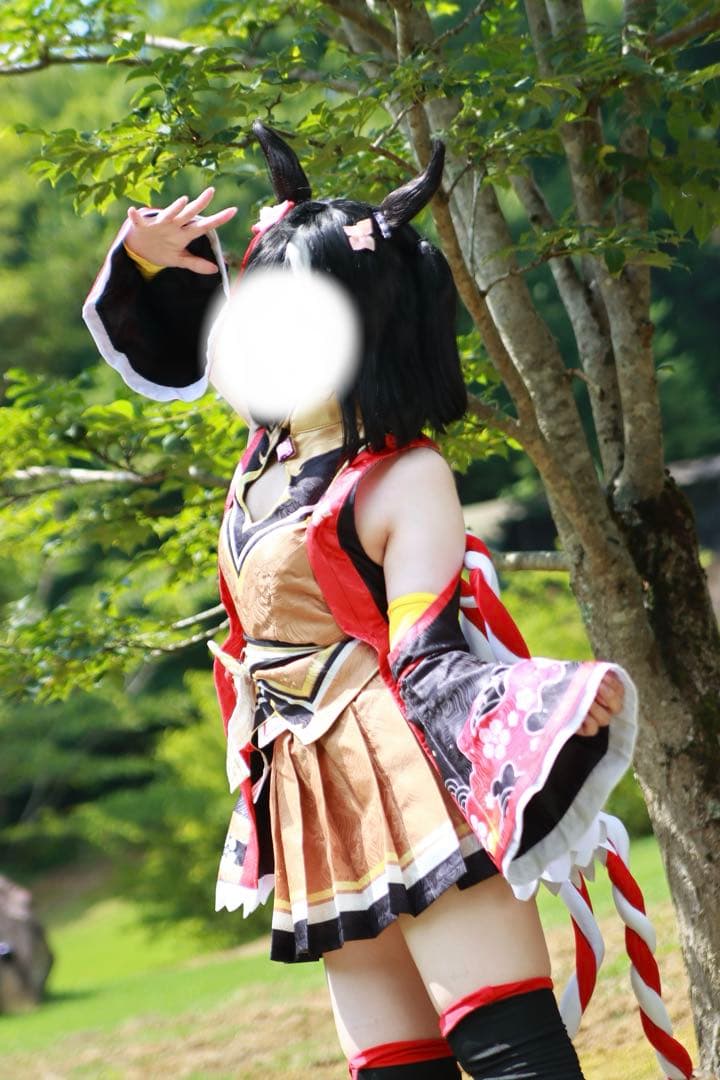 ウマ娘　キタサンブラック　コスプレ　ウィッグ・靴付き