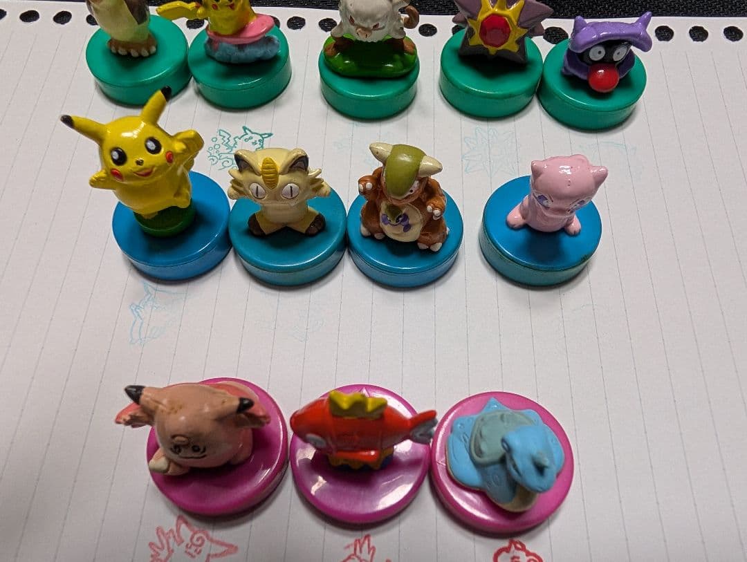 ポケモン スタンプ フィギュア ハンコ ミニフィギュア