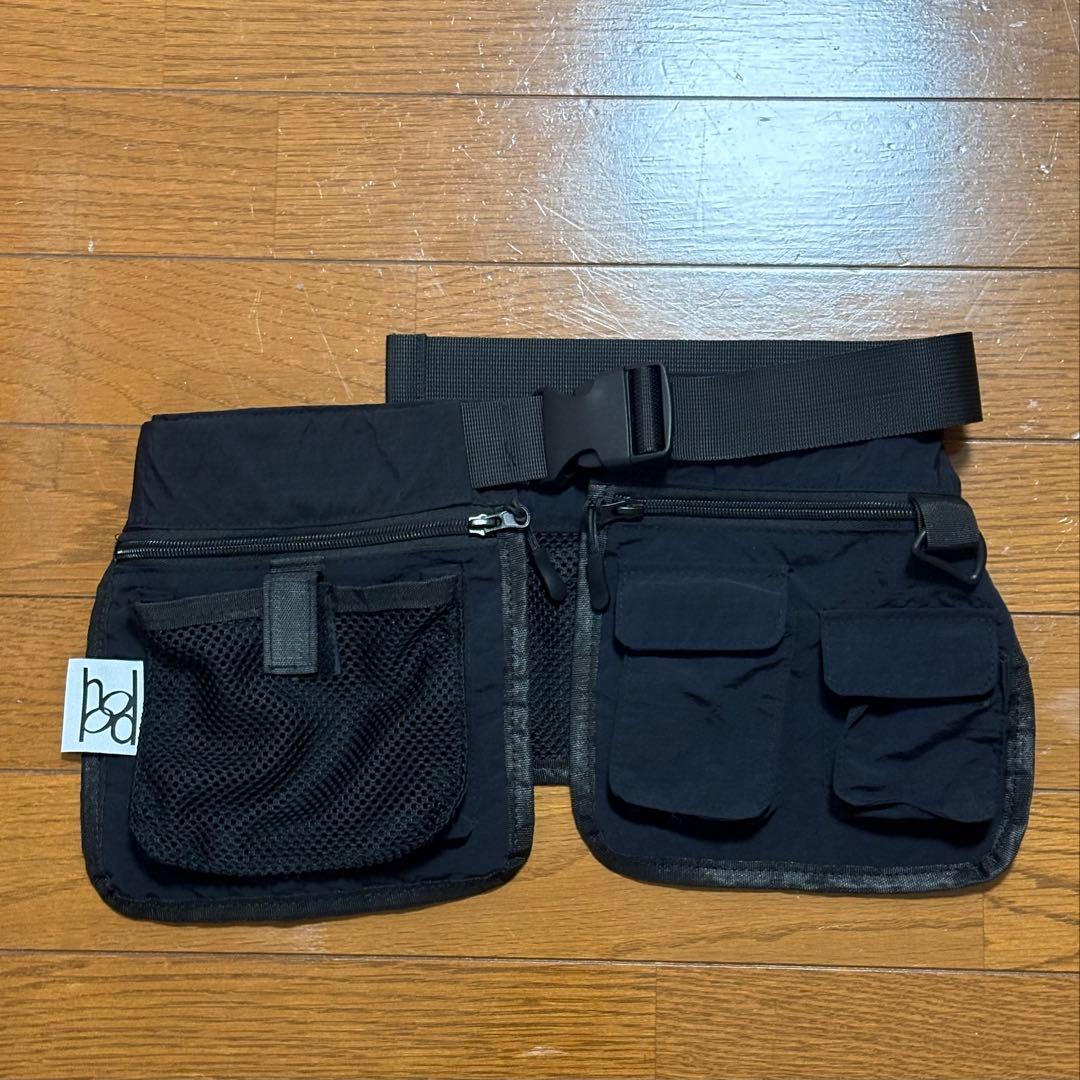 【新品】hood belt bag mini ウエストバッグ　モリハルナ