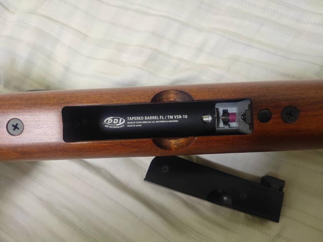 東京マルイ　VSR-10 プロスナイパー ベース フルカスタム。木製ストック等