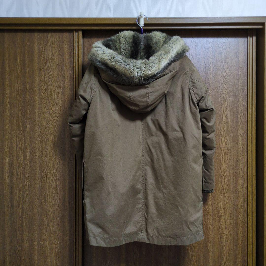 メゾンドリーファー ダウンライナー付モッズコート カーキ 38