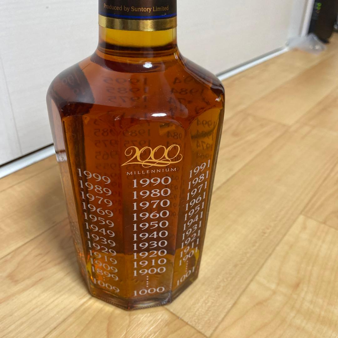 【未開栓】サントリーウイスキー ミレニアム15年
