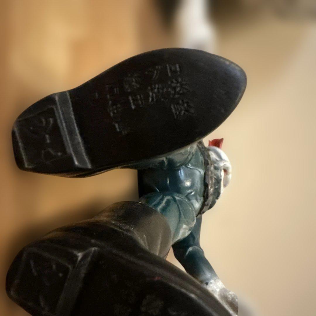 仮面ライダー 怪人トリカブト　旧バンダイ　当時物昭和レトロ　激レア希少