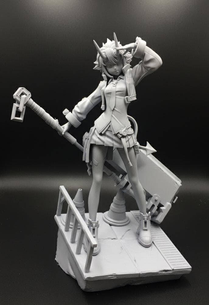 蒼角 1/10 ゼンレスゾーンゼロ ガレージキット 未塗装 未組立 フィギュア