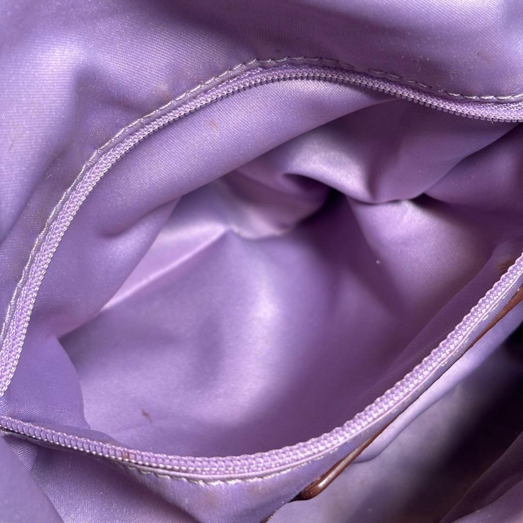 COACHコーチ✨レザー ハンドバッグ ブラウン茶 サイドフック形状変化　y2k