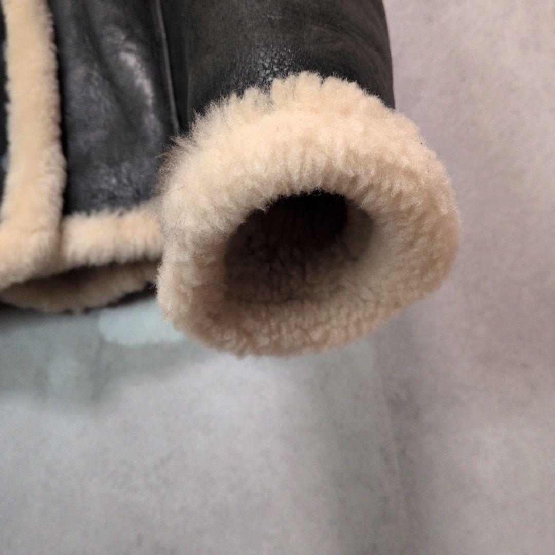 USA製 Schott 266SW ムートンジャケット 羊革 レディース M