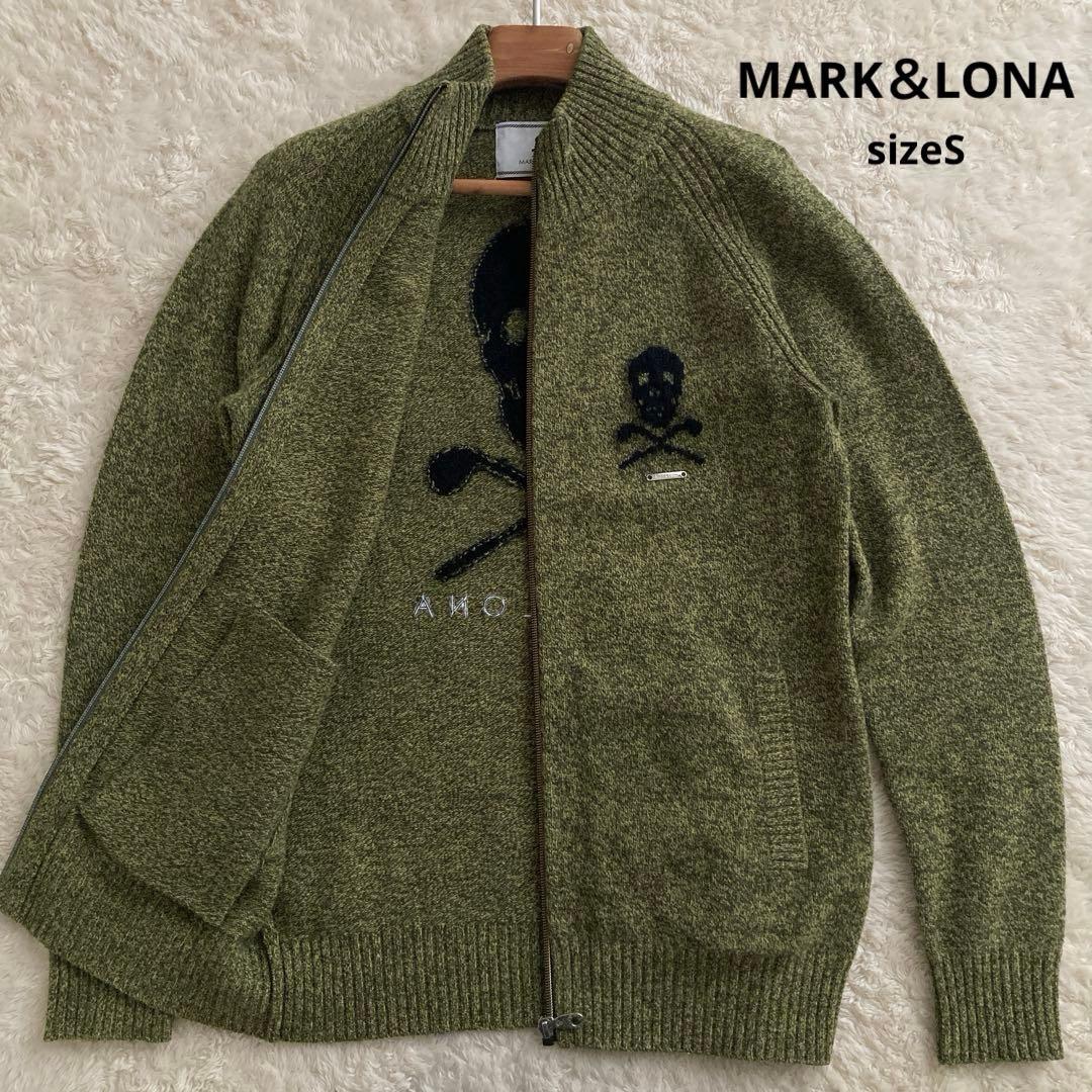 美品！MARK＆LONAマークアンドロナ　ジップアップ　セーター　S