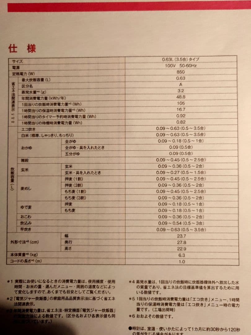 中古　TIGER土鍋圧力IH炊飯ジャー「炊きたて」JPJ-A060　3.5合炊き