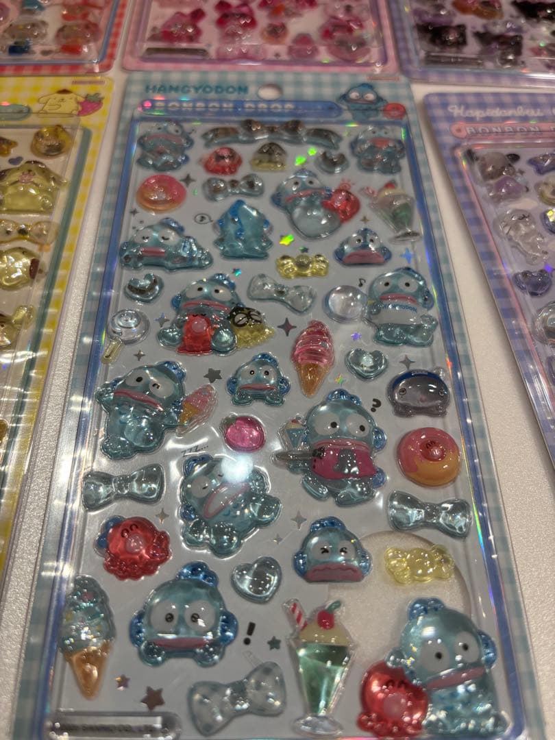 正規品 ボンボンドロップシール サンリオ ８種セット まとめ売り 第2弾