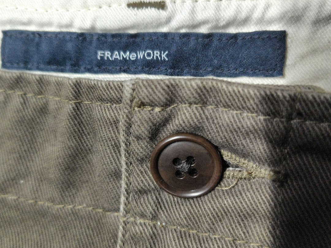 FRAMeWORK OVER SIZED CHINO パンツ　タグ付未使用