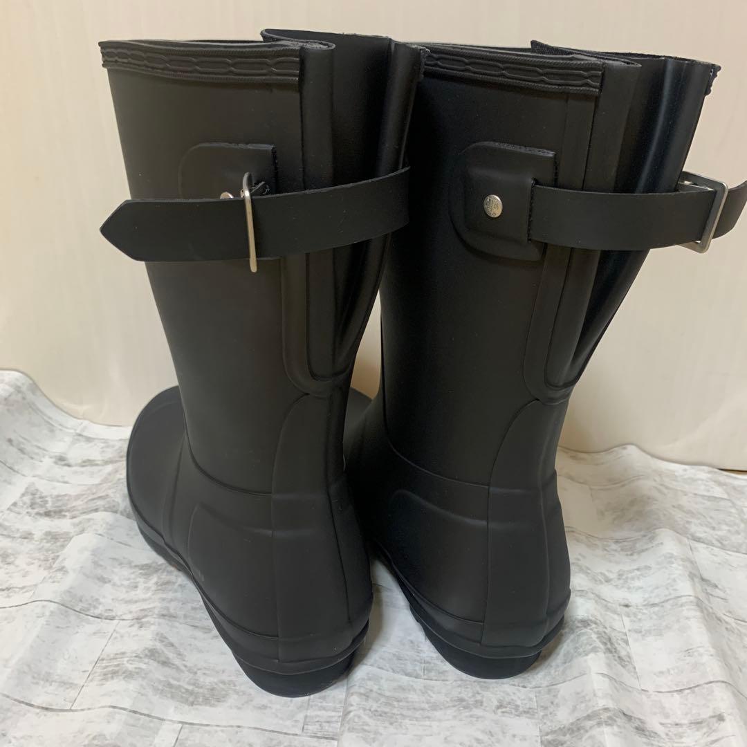 HUNTER ブラック ラバー 長靴 UK 6