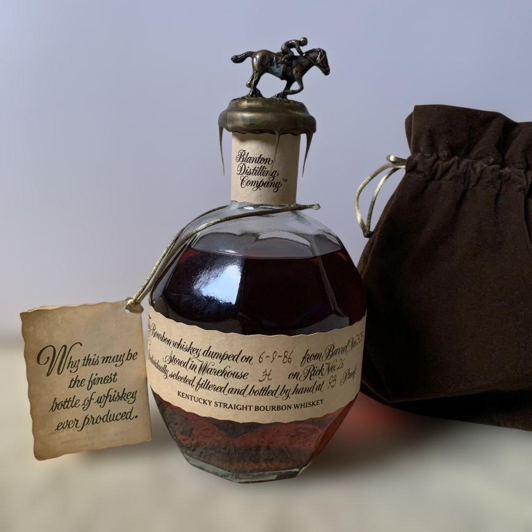 ブラントンBlanton1986年シングルバレル バーボンウイスキー　750ml