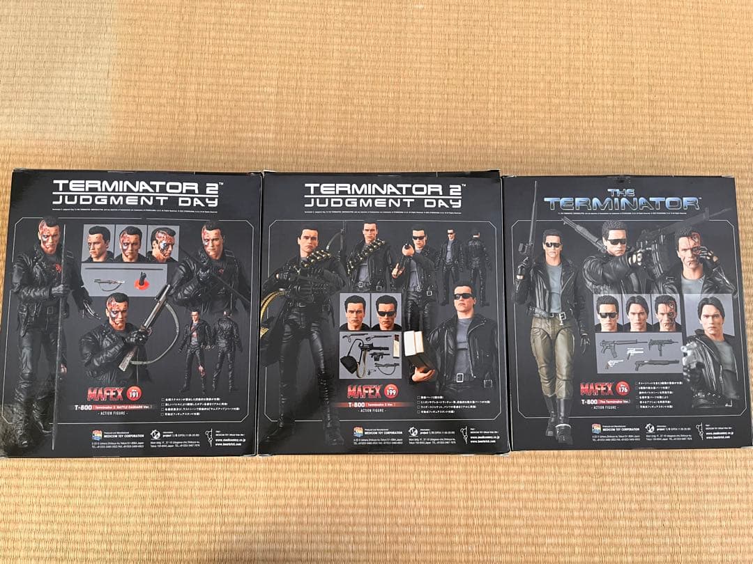 ターミネーター2 T-800 フィギュア 3体セット