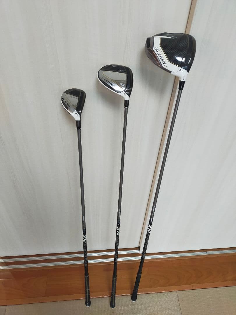 コース未使用超美品3本 ステルスグローレドライバーフェアウェイウッドUTS