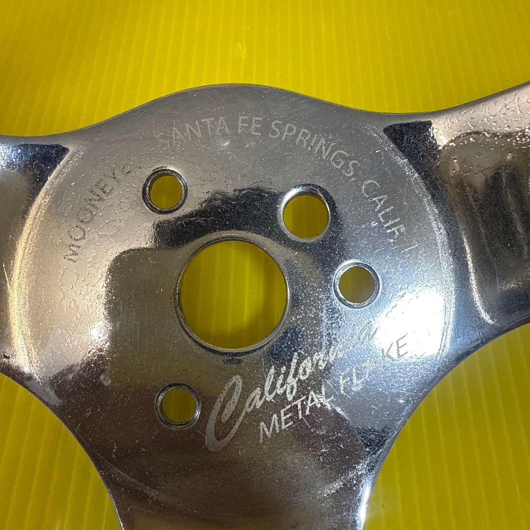 カリフォルニアメタルフレークグリーンステアリングホイール、グラントハンドル