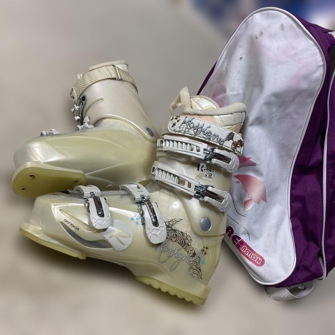 良品　ロシニョール スキーブーツ KIARA SENSOR 60 26.5cm