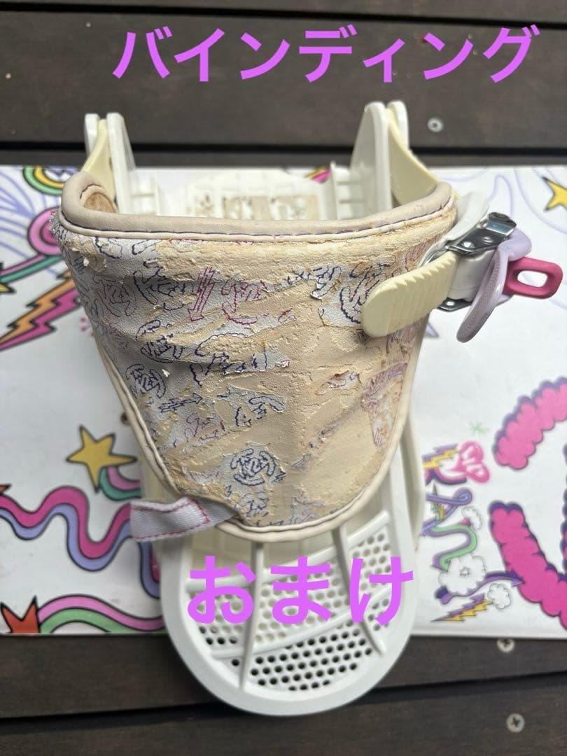 k2キッズスノーボード Lil Kandi110cm おまけバインディングセット