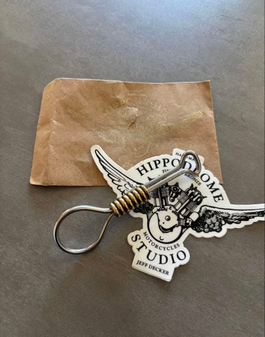 ジェフデッカー キーフック シルバー×ゴールド　neighborhood