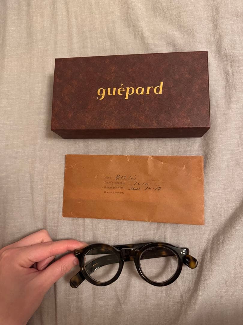 ギュパール/guepard 　メガネ