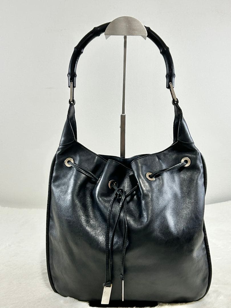 美品✨ GUCCI グッチ バンブー ショルダーバッグ