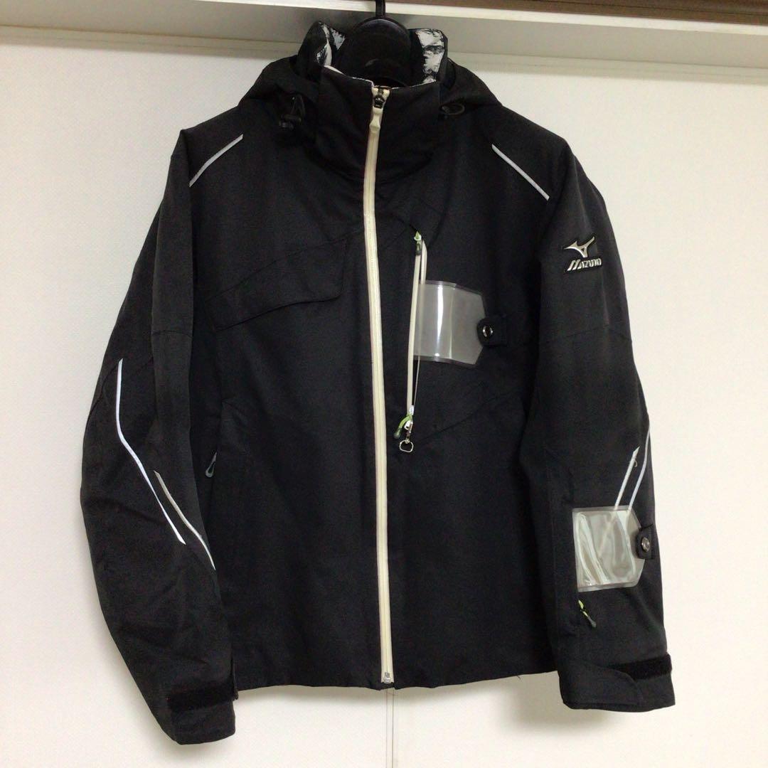 パープー　Mizuno スキーウェア ブラック　メンズ　S