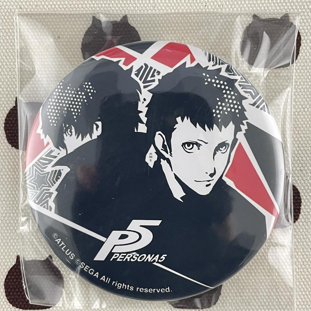 ペルソナ 5　PERSONA 5　缶バッジ　坂本竜司　雨宮蓮　コープver.